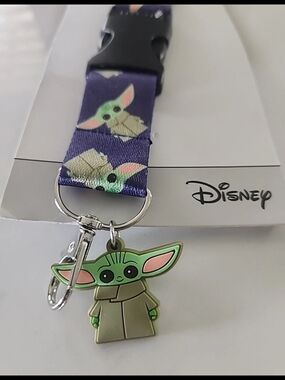 Star Wars Baby Yoda Grogu (The Child) Lanyard Keychain Lot Of 3